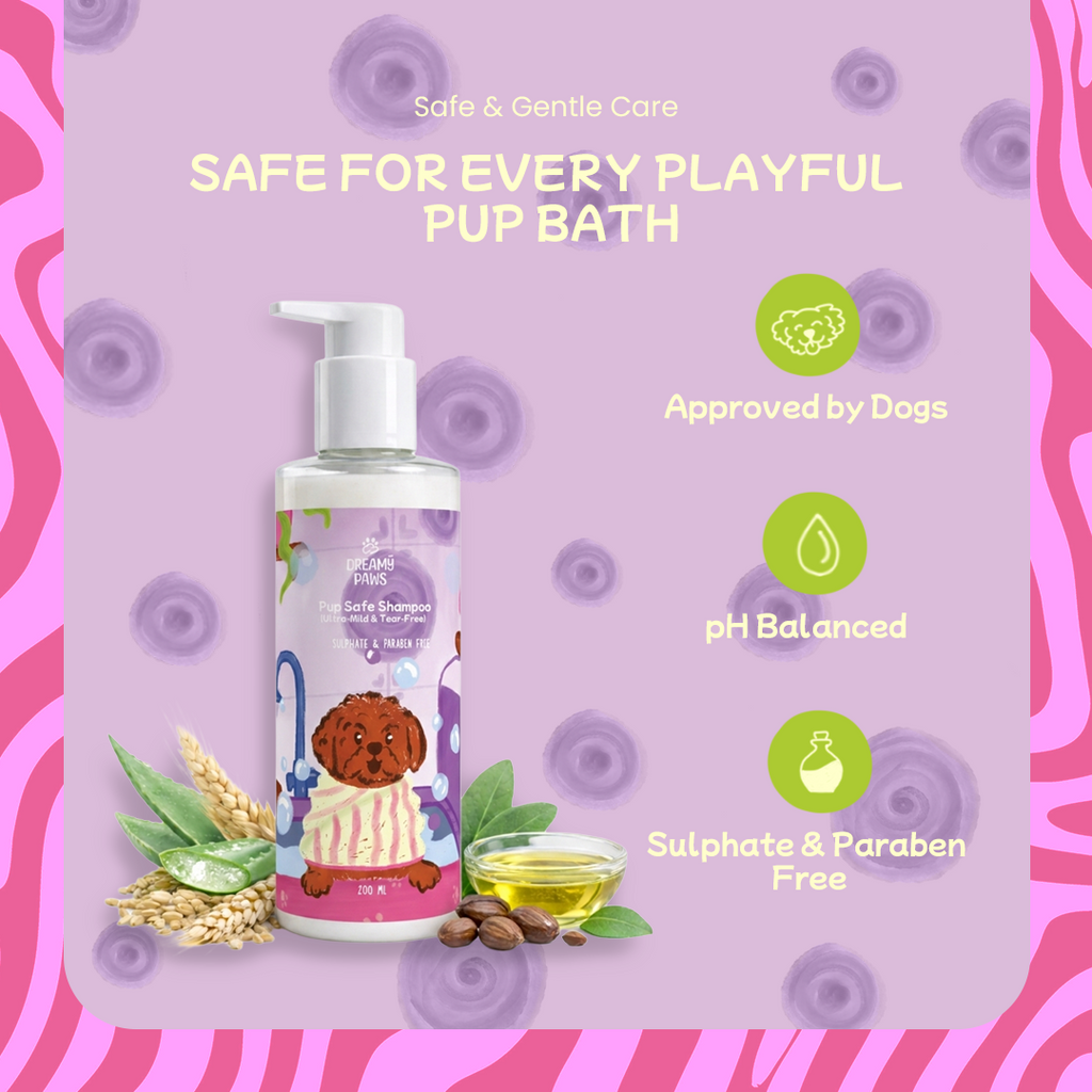 Pup safe shampoo