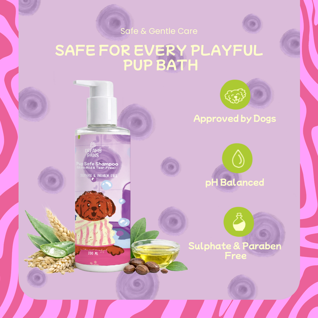 Pup safe shampoo