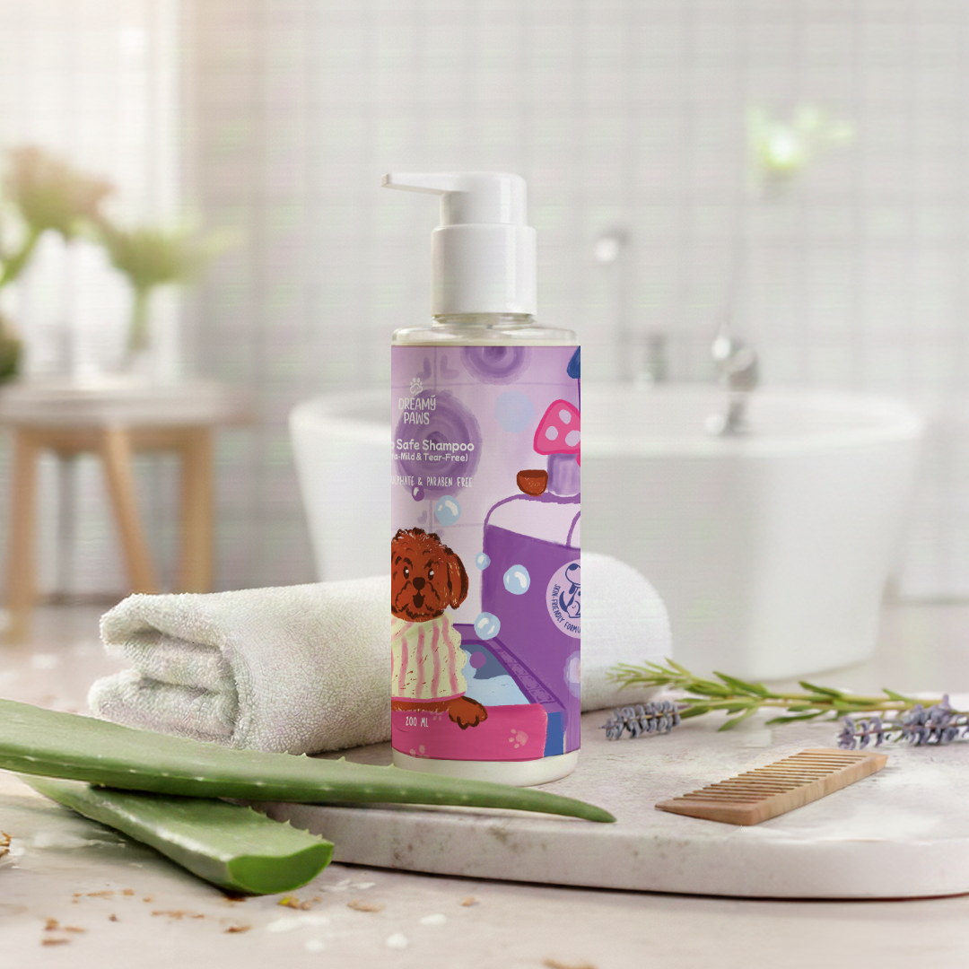 Pup safe shampoo