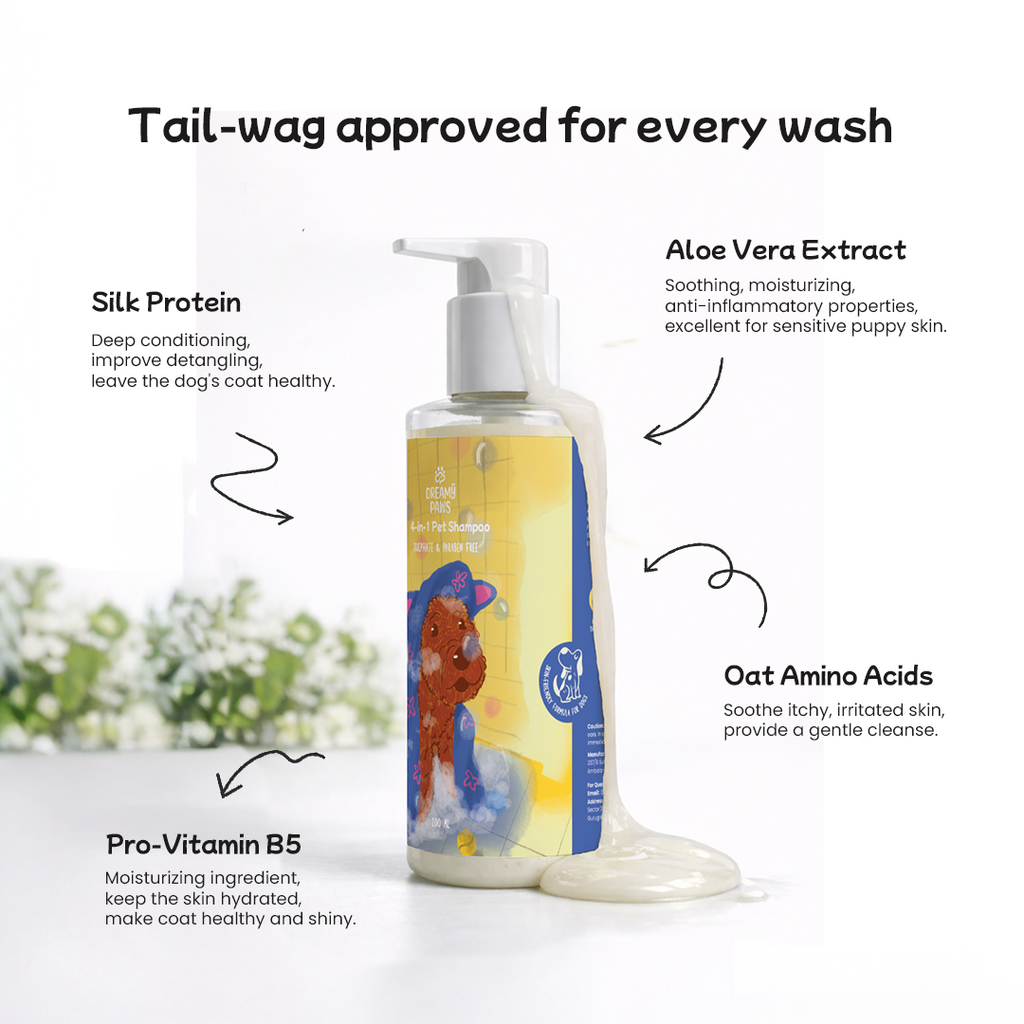 4-in-1 Pet shampoo